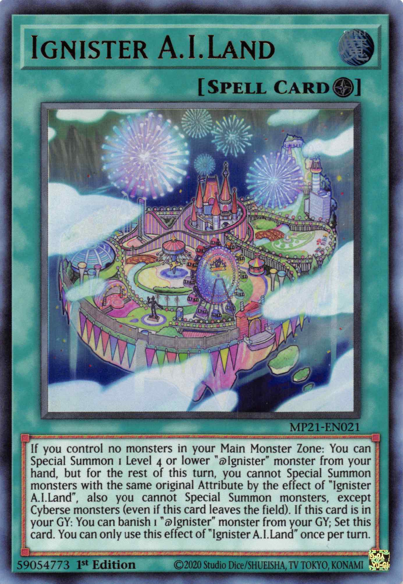Ignister A.I.Land [MP21-EN021] Ultra Rare | Jomio and Rueliete's Cards and Comics