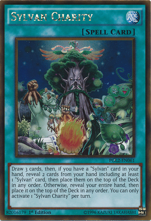 Sylvan Charity [PGL2-EN061] Gold Rare | Jomio and Rueliete's Cards and Comics