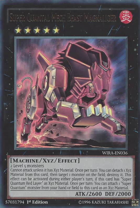 Super Quantal Mech Beast Magnaliger [WIRA-EN036] Ultra Rare | Jomio and Rueliete's Cards and Comics