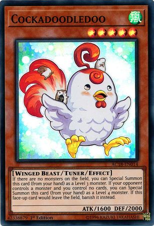 Cockadoodledoo [AC18-EN014] Super Rare | Jomio and Rueliete's Cards and Comics
