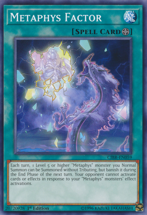 Metaphys Factor [CIBR-EN059] Common | Jomio and Rueliete's Cards and Comics