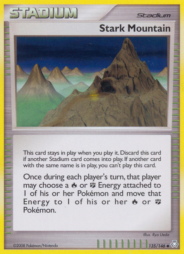 Stark Mountain (135/146) [Diamond & Pearl: Legends Awakened] | Jomio and Rueliete's Cards and Comics