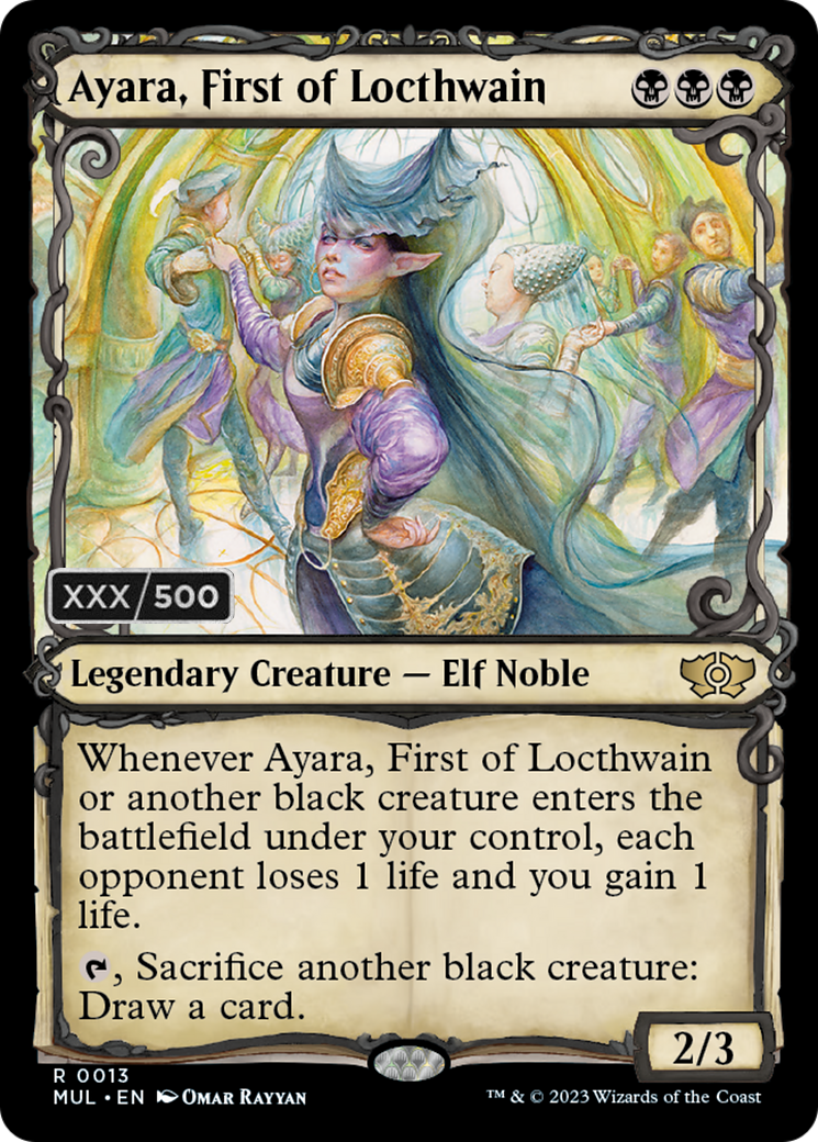 Ayara, First of Locthwain (Serialized) [Multiverse Legends] | Jomio and Rueliete's Cards and Comics