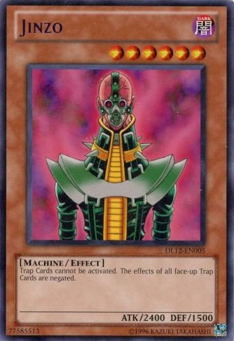 Jinzo (Purple) [DL12-EN005] Rare | Jomio and Rueliete's Cards and Comics