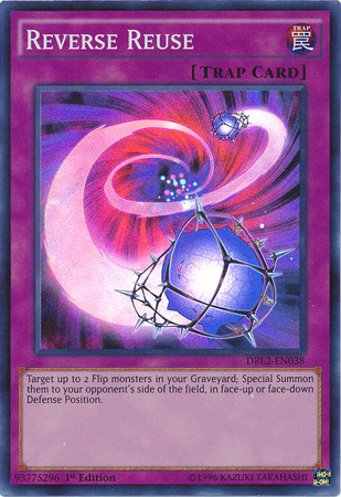 Reverse Reuse [DRL2-EN038] Super Rare | Jomio and Rueliete's Cards and Comics