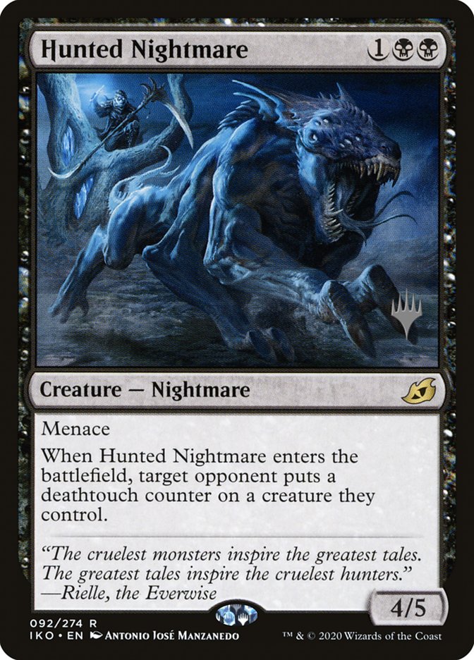 Hunted Nightmare (Promo Pack) [Ikoria: Lair of Behemoths Promos] | Jomio and Rueliete's Cards and Comics