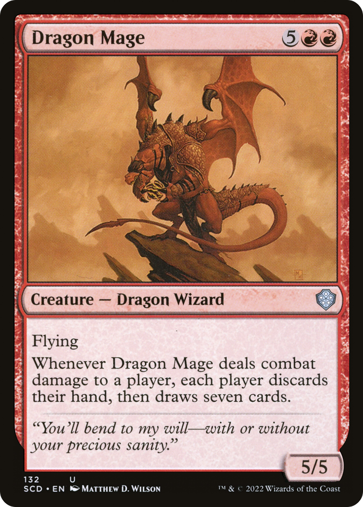 Dragon Mage [Starter Commander Decks] | Jomio and Rueliete's Cards and Comics