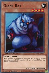 Giant Rat [SBCB-EN047] Common | Jomio and Rueliete's Cards and Comics
