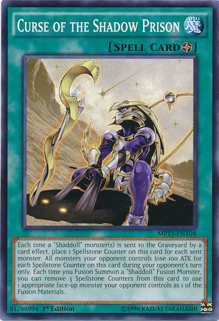 Curse of the Shadow Prison [MP15-EN104] Common | Jomio and Rueliete's Cards and Comics