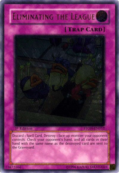 Eliminating the League (UTR) [STON-EN052] Ultimate Rare | Jomio and Rueliete's Cards and Comics