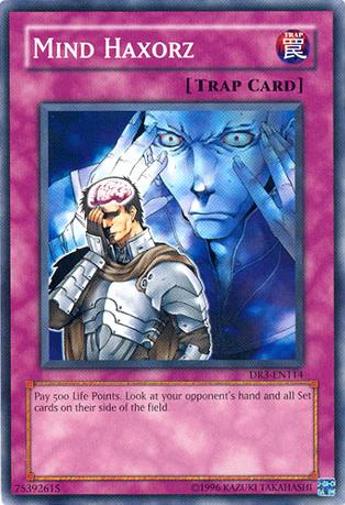 Mind Haxorz [DR3-EN114] Common | Jomio and Rueliete's Cards and Comics