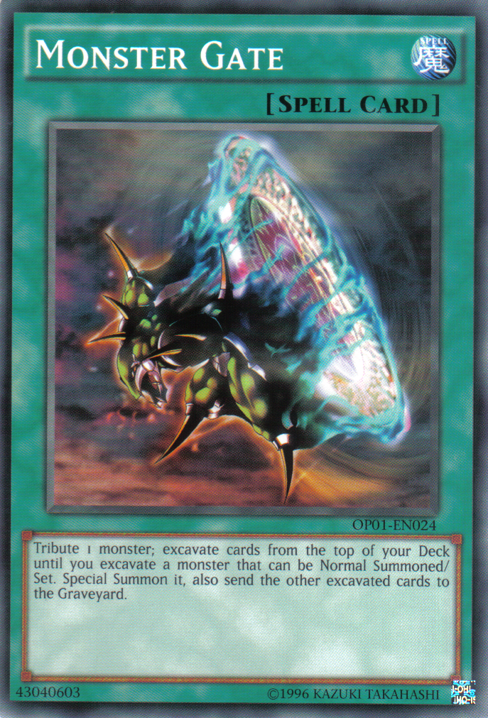 Monster Gate [OP01-EN024] Common | Jomio and Rueliete's Cards and Comics