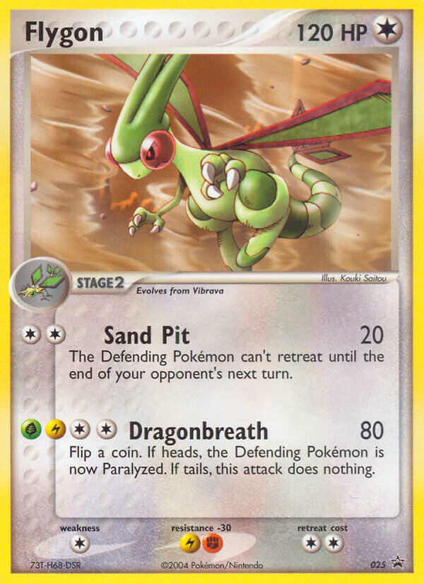 Flygon (025) [Nintendo: Black Star Promos] | Jomio and Rueliete's Cards and Comics