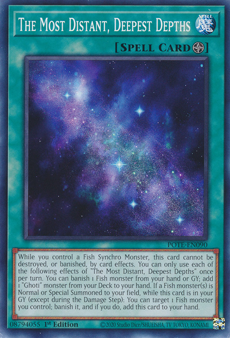 The Most Distant, Deepest Depths [POTE-EN090] Common | Jomio and Rueliete's Cards and Comics