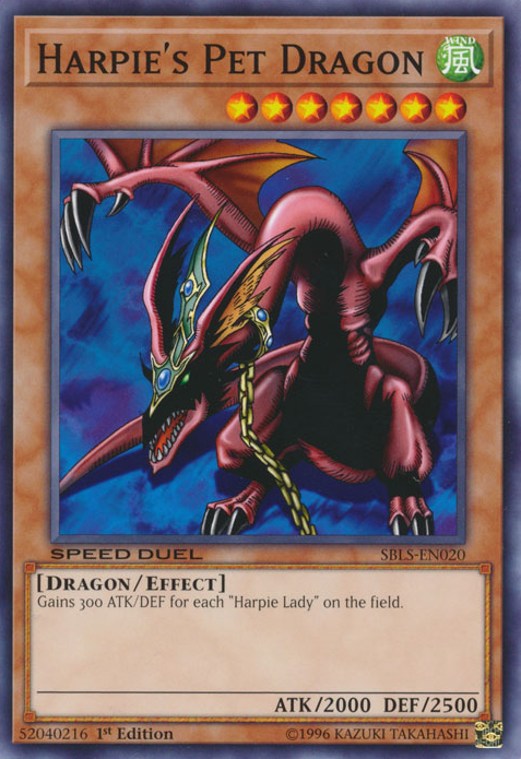 Harpie's Pet Dragon [SBLS-EN020] Common | Jomio and Rueliete's Cards and Comics