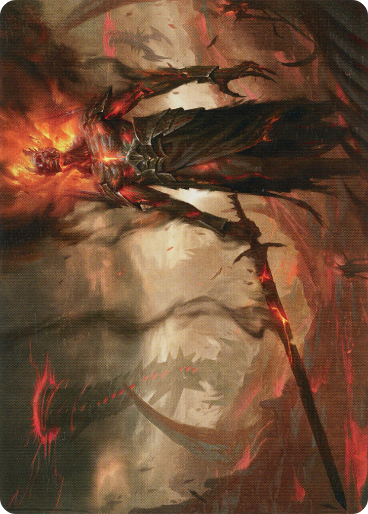 Ashen Reaper Art Card [March of the Machine Art Series] | Jomio and Rueliete's Cards and Comics
