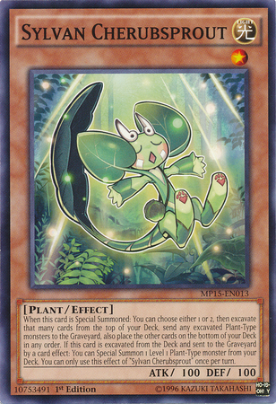 Sylvan Cherubsprout [MP15-EN013] Common | Jomio and Rueliete's Cards and Comics