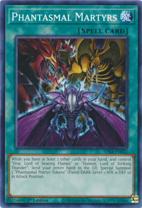 Phantasmal Martyrs [SDSA-EN022] Common | Jomio and Rueliete's Cards and Comics