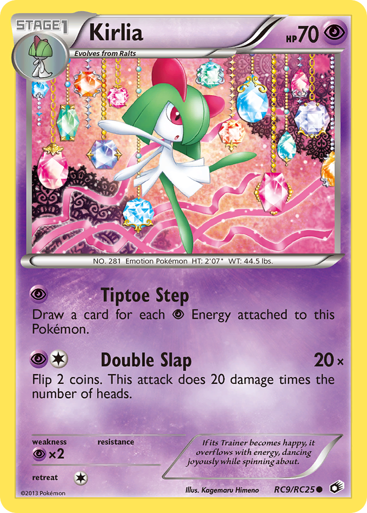 Kirlia (RC9/RC25) [Black & White: Legendary Treasures] | Jomio and Rueliete's Cards and Comics