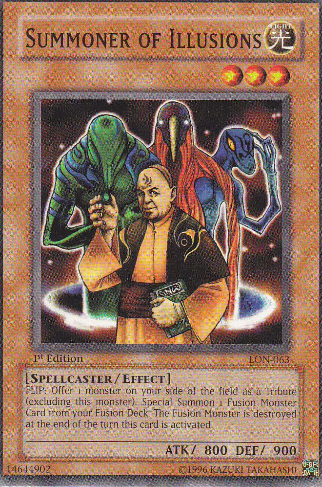 Summoner of Illusions [LON-063] Common | Jomio and Rueliete's Cards and Comics