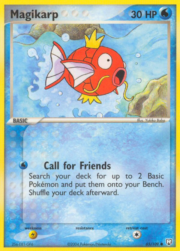Magikarp (65/109) [EX: Team Rocket Returns] | Jomio and Rueliete's Cards and Comics