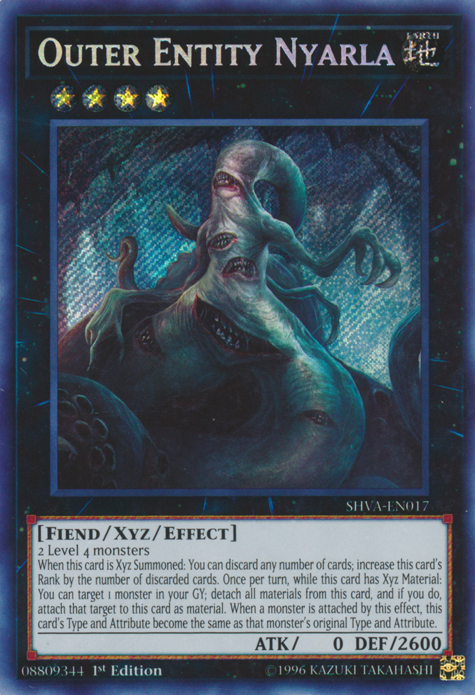 Outer Entity Nyarla [SHVA-EN017] Secret Rare | Jomio and Rueliete's Cards and Comics