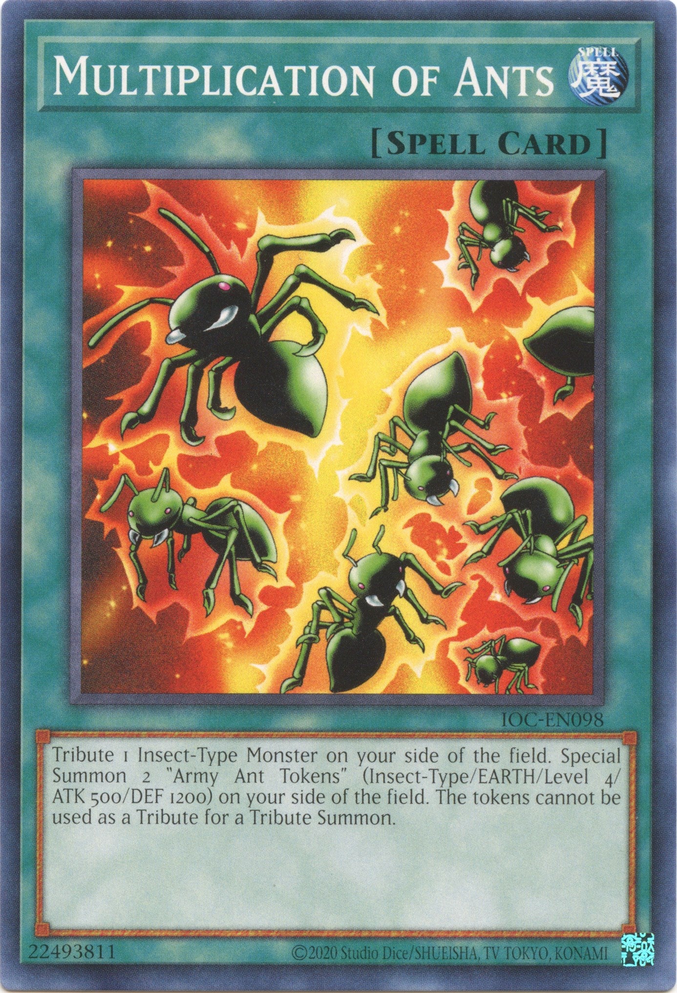 Multiplication of Ants (25th Anniversary) [IOC-EN098] Common | Jomio and Rueliete's Cards and Comics