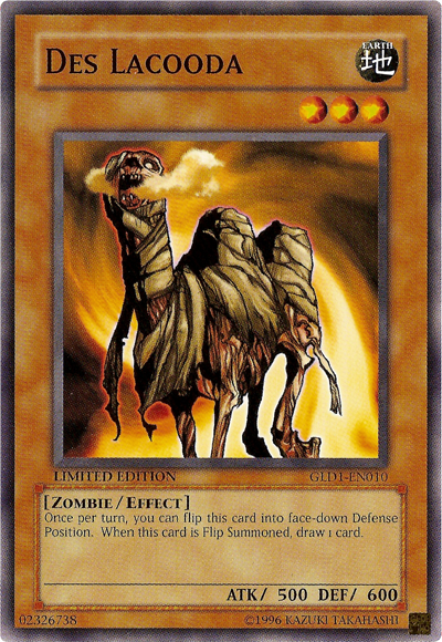 Des Lacooda [GLD1-EN010] Common | Jomio and Rueliete's Cards and Comics
