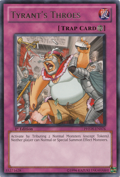 Tyrant's Throes [PHSW-EN076] Rare | Jomio and Rueliete's Cards and Comics