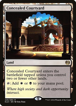 Concealed Courtyard [Kaladesh] | Jomio and Rueliete's Cards and Comics