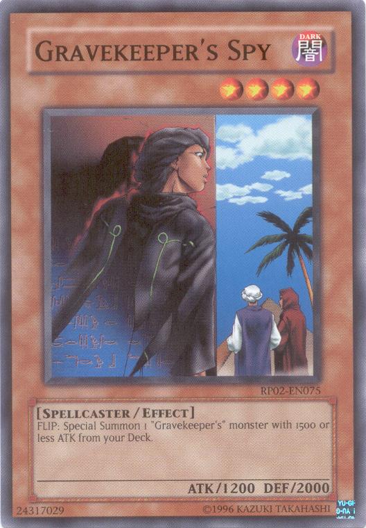 Gravekeeper's Spy [RP02-EN075] Common | Jomio and Rueliete's Cards and Comics