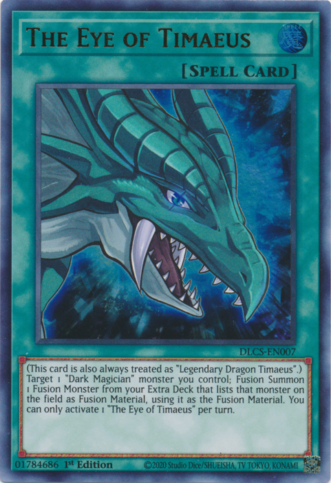 The Eye of Timaeus [DLCS-EN007] Ultra Rare | Jomio and Rueliete's Cards and Comics