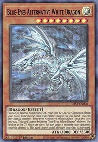 Blue-Eyes Alternative White Dragon (Blue) [LDS2-EN008] Ultra Rare | Jomio and Rueliete's Cards and Comics