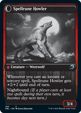 Spellrune Painter // Spellrune Howler [Innistrad: Double Feature] | Jomio and Rueliete's Cards and Comics