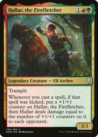 Hallar, the Firefletcher [Dominaria] | Jomio and Rueliete's Cards and Comics