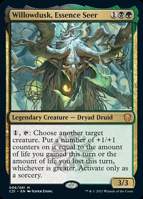 Willowdusk, Essence Seer [Commander 2021] | Jomio and Rueliete's Cards and Comics
