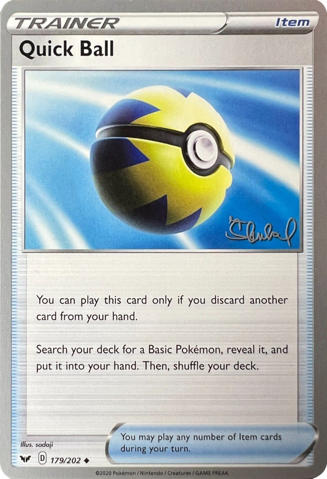 Quick Ball (179/202) (ADP - Ondrej Skubal) [World Championships 2022] | Jomio and Rueliete's Cards and Comics