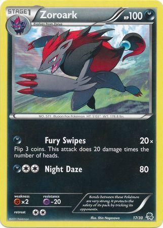 Zoroark (17/30) [Black & White: Trainer Kit - Zoroark] | Jomio and Rueliete's Cards and Comics