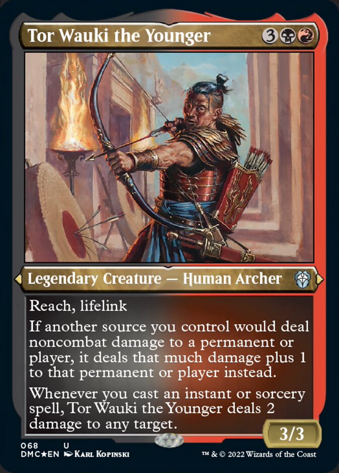 Tor Wauki the Younger (Foil Etched) [Dominaria United Commander] | Jomio and Rueliete's Cards and Comics