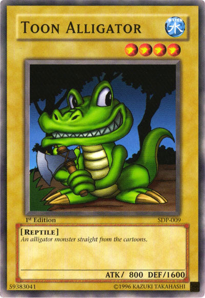 Toon Alligator [SDP-009] Common | Jomio and Rueliete's Cards and Comics