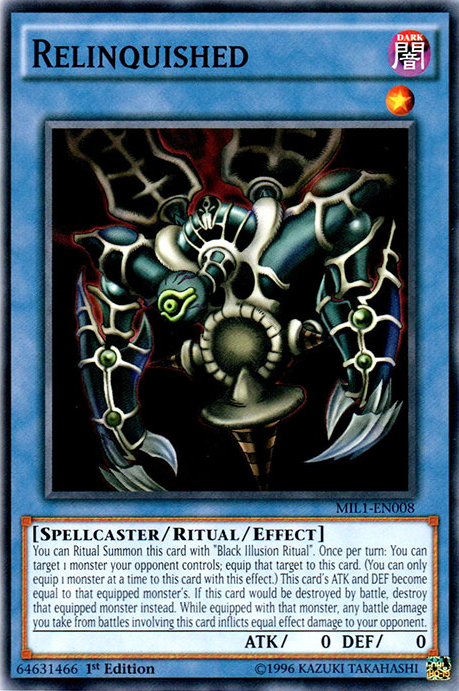 Relinquished [MIL1-EN008] Common | Jomio and Rueliete's Cards and Comics