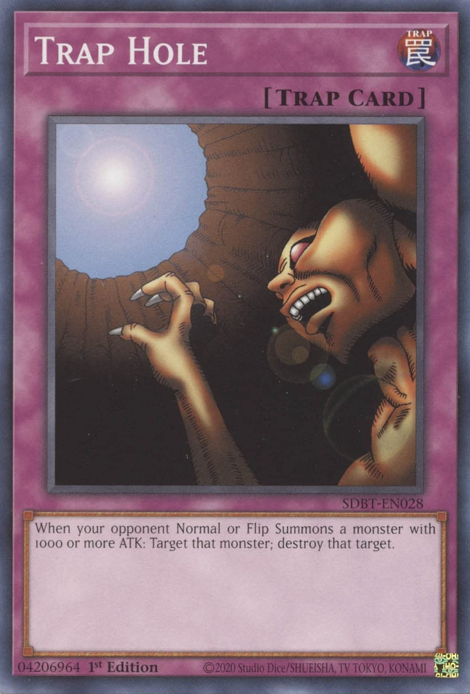 Trap Hole [SDBT-EN028] Common | Jomio and Rueliete's Cards and Comics