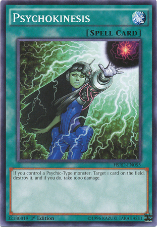 Psychokinesis [HSRD-EN055] Common | Jomio and Rueliete's Cards and Comics