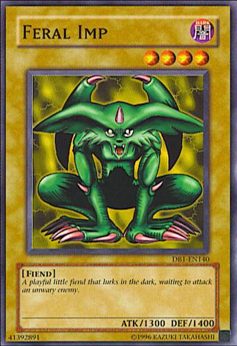 Feral Imp [DB1-EN140] Common | Jomio and Rueliete's Cards and Comics