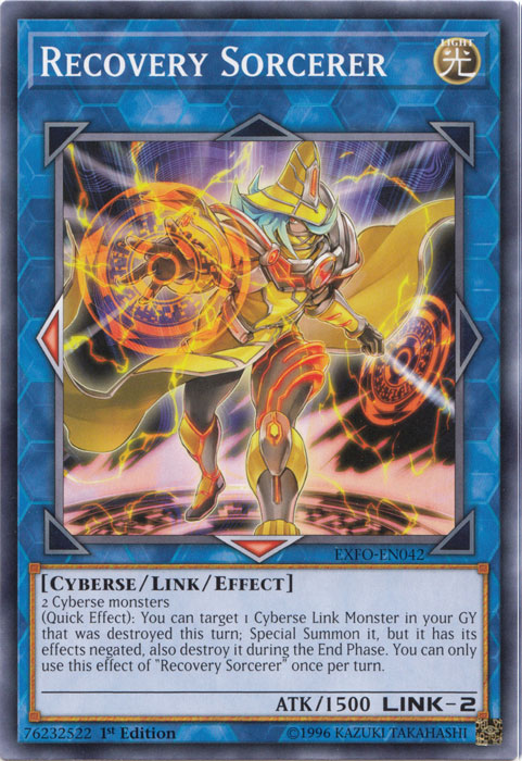 Recovery Sorcerer [EXFO-EN042] Common | Jomio and Rueliete's Cards and Comics