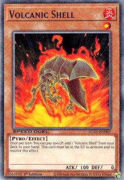 Volcanic Shell [SGX1-ENH07] Common | Jomio and Rueliete's Cards and Comics