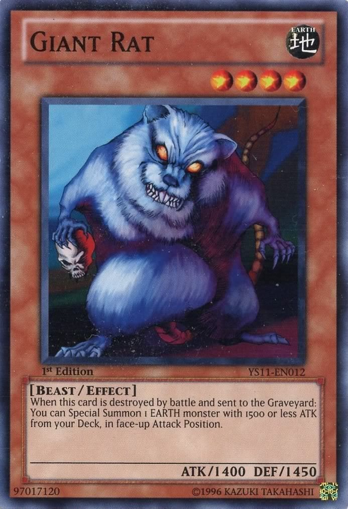 Giant Rat [YS11-EN012] Common | Jomio and Rueliete's Cards and Comics