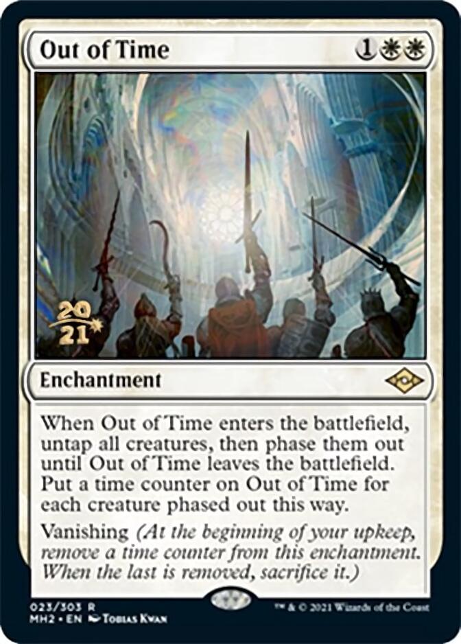 Out of Time [Modern Horizons 2 Prerelease Promos] | Jomio and Rueliete's Cards and Comics