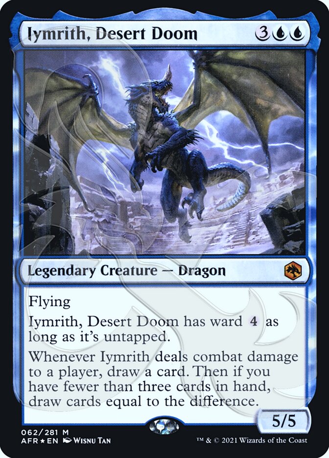 Iymrith, Desert Doom (Ampersand Promo) [Dungeons & Dragons: Adventures in the Forgotten Realms Promos] | Jomio and Rueliete's Cards and Comics