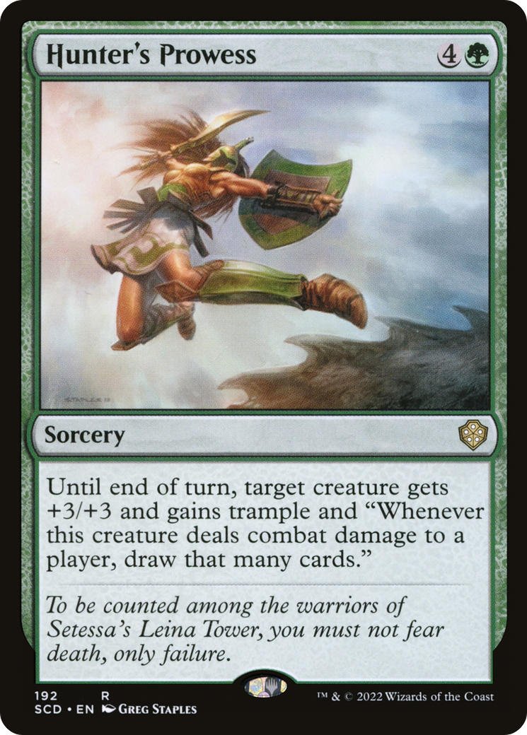 Hunter's Prowess [Starter Commander Decks] | Jomio and Rueliete's Cards and Comics